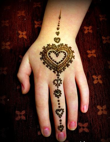 Simple mehndi design for kids | Henna for baby girls | Henna by Sadia -  YouTube