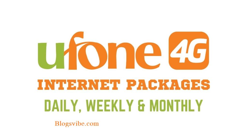 Ufone Internet Packages: Hourly Daily Weekly & Monthly