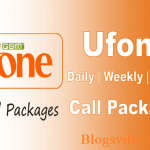 Ufone Call Packages Hourly Daily Weekly and Monthly