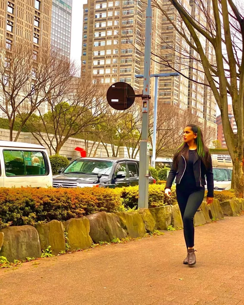 LATEST BEAUTIFUL PICTURE OF ACTRESS GHANA ALI FROM JAPAN